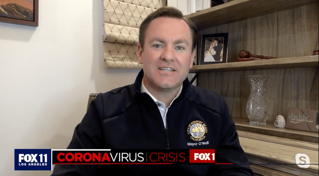 VIDEO: Newport Mayor Will O’Neill Completely Destroys Newsom’s “Data and Science” Argument Behind Orange County Beach&nbsp;Closures