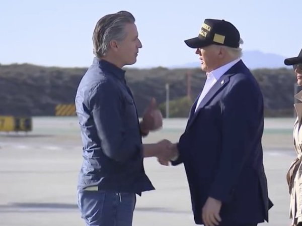 VIDEO: Trump Visits Los Angeles To Tour Wildfire&nbsp;Destruction